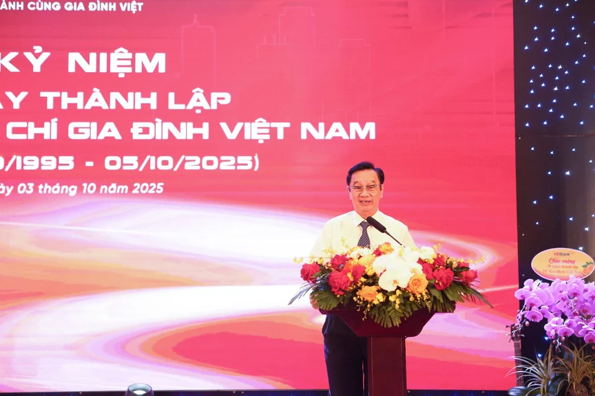 Tạp chí Gia đình Việt Nam kỷ niệm 30 năm thành lập- Ảnh 3.