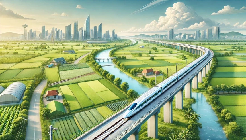 Dự kiến 2 năm nữa, chính thức khởi công tuyến đường sắt kết nối 2 thành phố trực thuộc Trung ương phía Nam- Ảnh 2.
