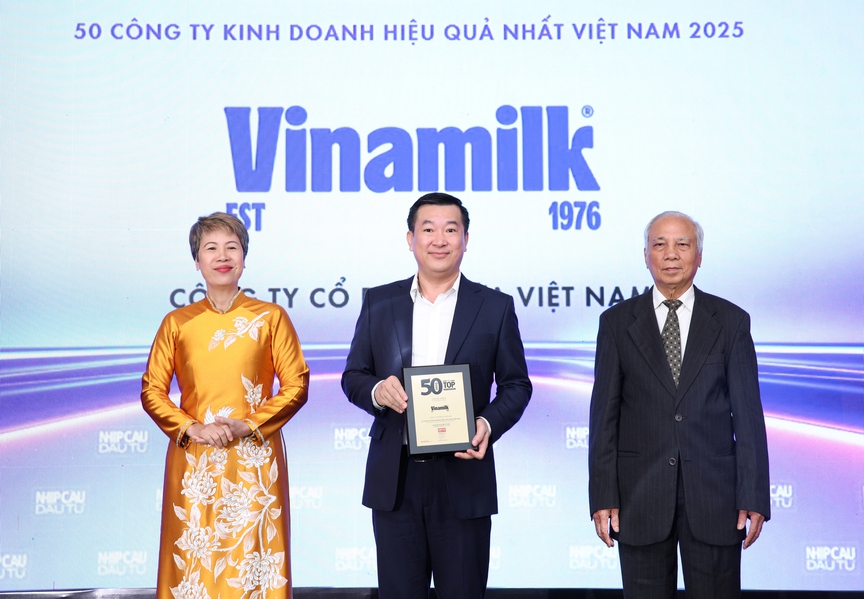 Vinamilk khẳng định bản lĩnh tiên phong qua bảng xếp hạng TOP50 năm 2025- Ảnh 1.