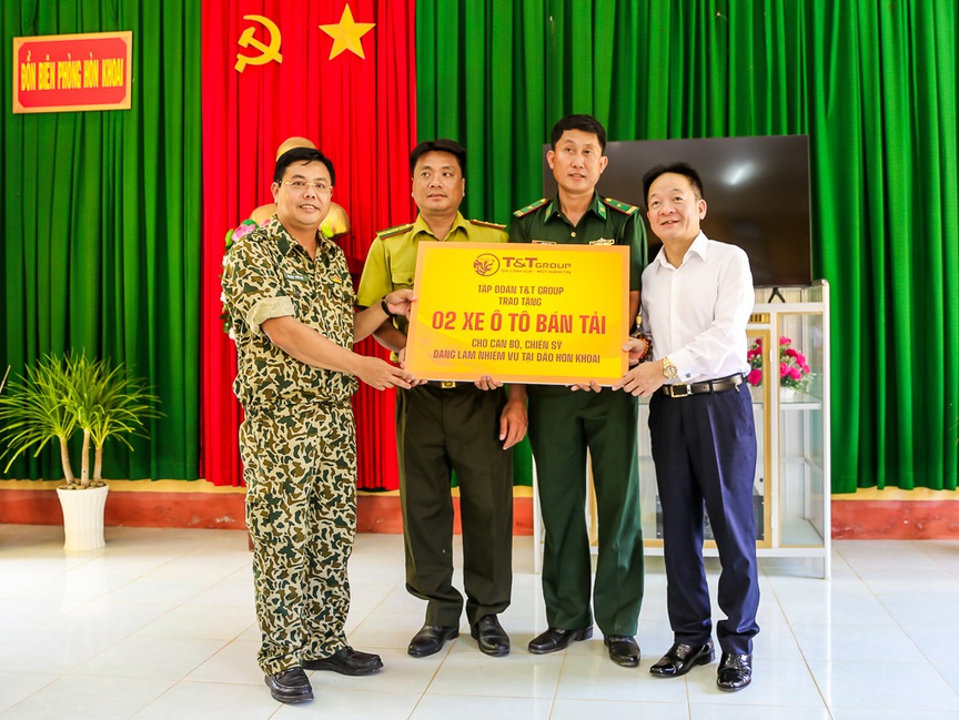 T&T Group đồng hành cùng chương trình 1 triệu cây phủ xanh đặc khu Trường Sa- Ảnh 3.