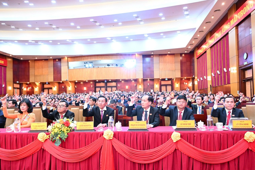 Tây Ninh: Phiên trù bị Đại hội đại biểu Đảng bộ lần thứ I, nhiệm kỳ 2025 - 2030
- Ảnh 3. Tây Ninh: Phiên trù bị Đại hội đại biểu Đảng bộ lần thứ I, nhiệm kỳ 2025 - 2030
- Ảnh 3.