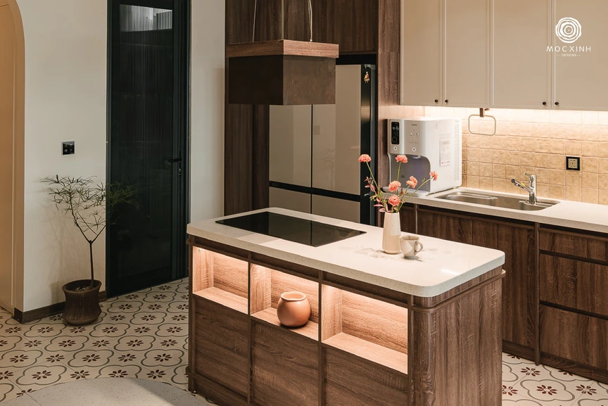 Cải tạo căn hộ 130m2 thành chốn bình yên: Tôn trọng sự tĩnh lặng và kết nối- Ảnh 2.