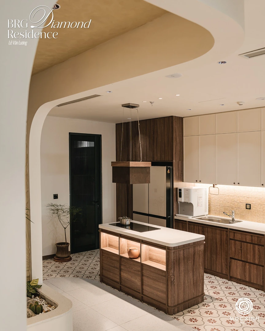Cải tạo căn hộ 130m2 thành chốn bình yên: Tôn trọng sự tĩnh lặng và kết nối- Ảnh 3.