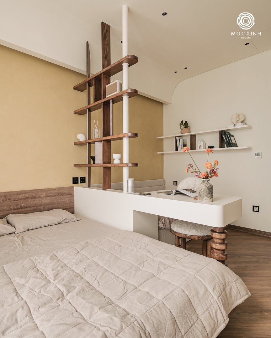 Cải tạo căn hộ 130m2 thành chốn bình yên: Tôn trọng sự tĩnh lặng và kết nối- Ảnh 7.