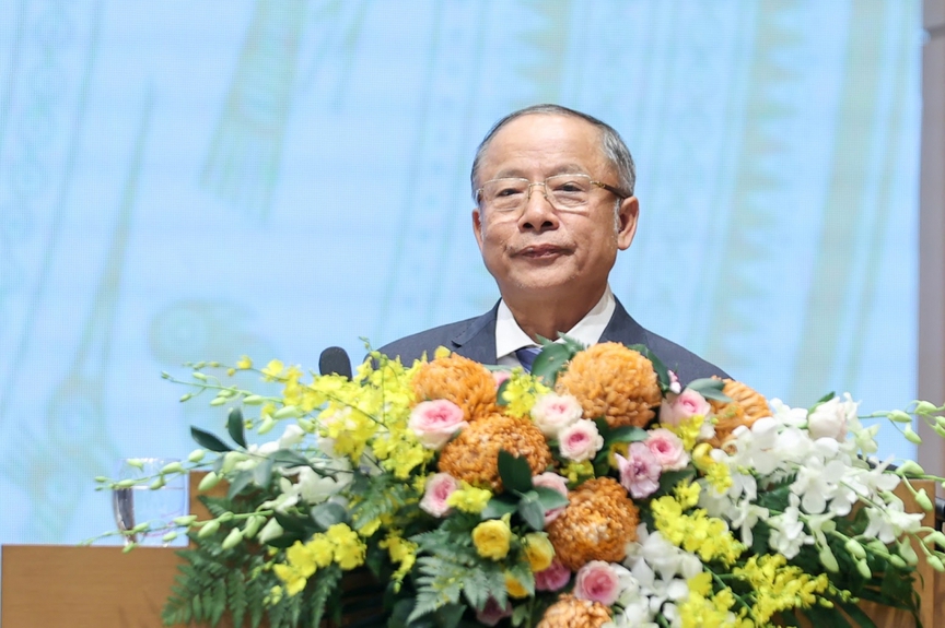 "Với Chính phủ đồng hành, bộ ngành đổi mới, hạ tầng thông suốt, thể chế kiến tạo, doanh nghiệp sẽ hiện thực hóa khát vọng xây dựng một Việt Nam hùng cường, thịnh vượng"- Ảnh 2. "Với Chính phủ đồng hành, bộ ngành đổi mới, hạ tầng thông suốt, thể chế kiến tạo, doanh nghiệp sẽ hiện thực hóa khát vọng xây dựng một Việt Nam hùng cường, thịnh vượng"- Ảnh 2.