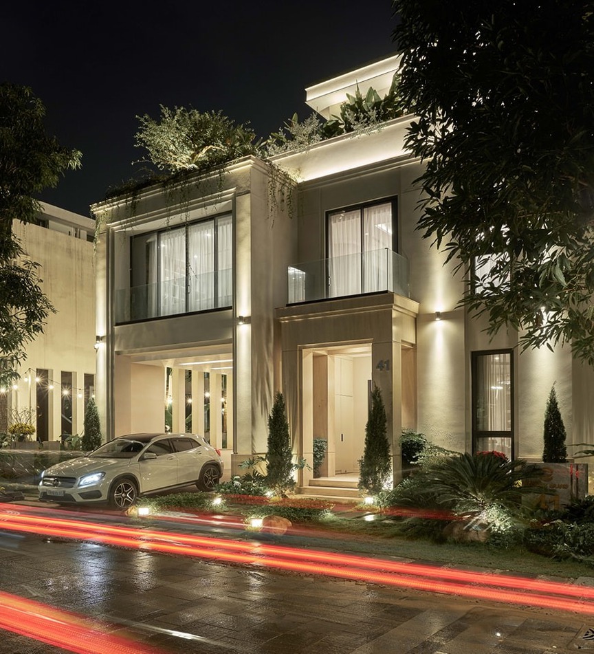 Tổ ấm trong rừng xanh: Biệt thự nên thơ giữa lòng khu đô thị Ecopark- Ảnh 1.