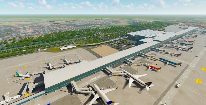 Chỉ 1 tháng nữa, cửa ngõ quốc tế của sân bay lớn bậc nhất miền Bắc chính thức hoàn thiện ‘lên đời’- Ảnh 1.