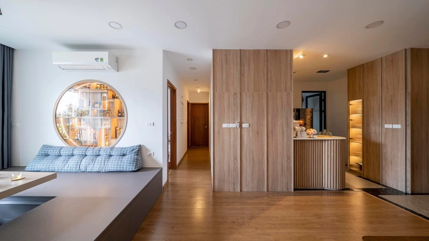 Chi 350 triệu cải tạo căn hộ 103m2, gia chủ biến nhà thành 'resort Nhật Bản' giữa Hà Nội- Ảnh 8.