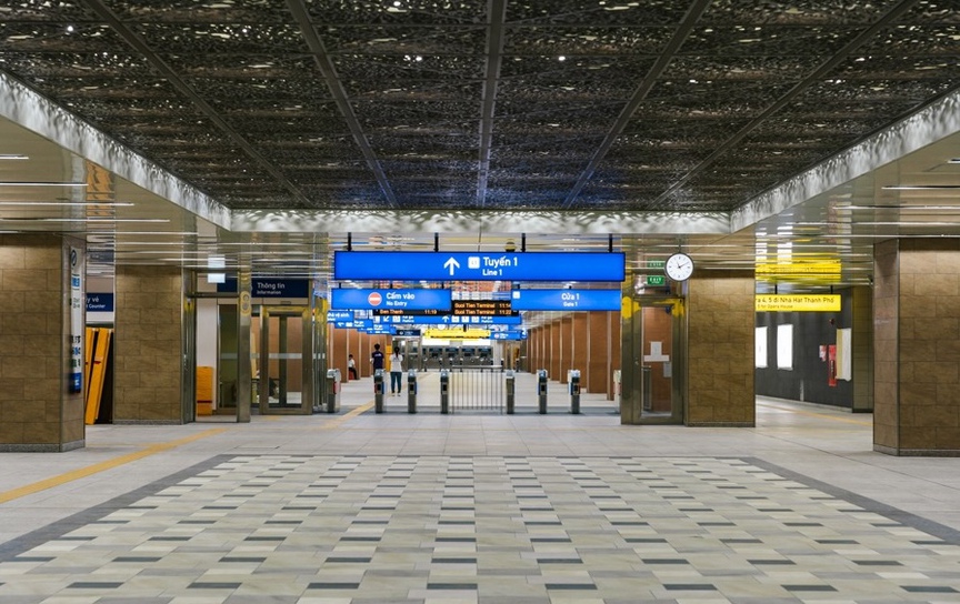 Tòa nhà có liên quan đến bà Trương Mỹ Lan: Sở hữu ‘nhà hát dưới lòng đất’ hiện đại nhất Việt Nam, mở lối đi thẳng vào TTTM- Ảnh 2. Tòa nhà có liên quan đến bà Trương Mỹ Lan: Sở hữu ‘nhà hát dưới lòng đất’ hiện đại nhất Việt Nam, mở lối đi thẳng vào TTTM- Ảnh 2.