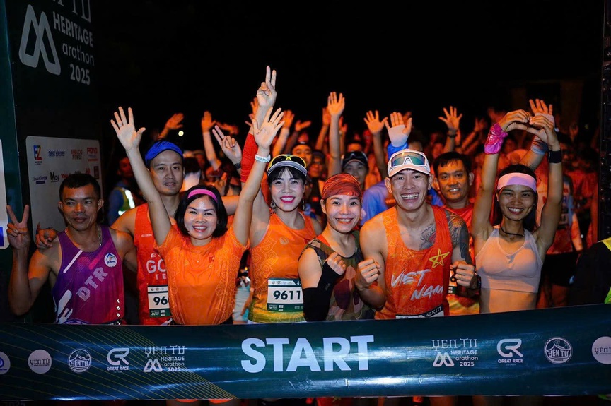 Quảng Ninh: Hơn 3.000 vận động viên tham gia Yên Tử Heritage Marathon 2025- Ảnh 1. Quảng Ninh: Hơn 3.000 vận động viên tham gia Yên Tử Heritage Marathon 2025- Ảnh 1.