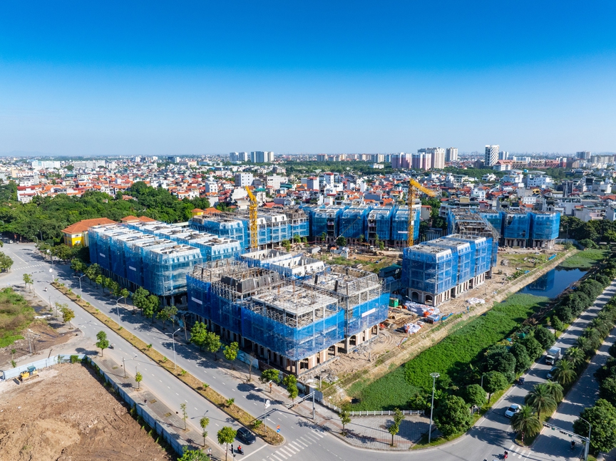 Soi tiến độ thi công các dự án cao cấp của Sunshine Group tại Ciputra và phía Đông Thủ đô- Ảnh 4.