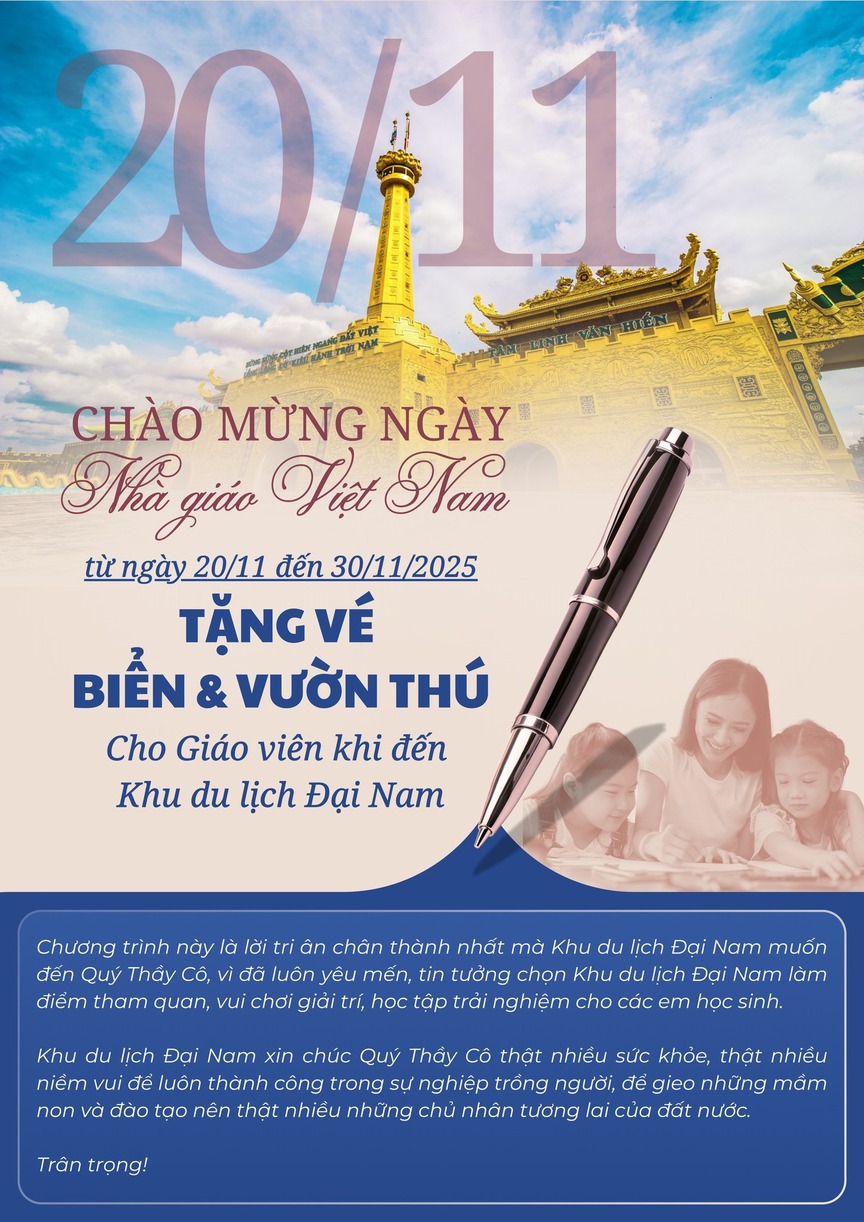 Chỉ vài giờ nữa, KDL 6.000 tỷ lớn bậc nhất Đông Nam Á của vợ chồng ông Dũng 'lò vôi' sẽ tặng vé miễn phí cho đối tượng đặc biệt này- Ảnh 2.