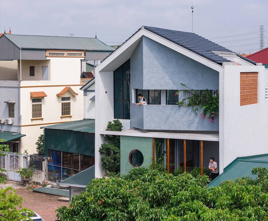 Độc đáo với căn hộ có kiến trúc 'lát cắt viên ngọc', phá vỡ chuẩn nhà Việt truyền thống- Ảnh 1.