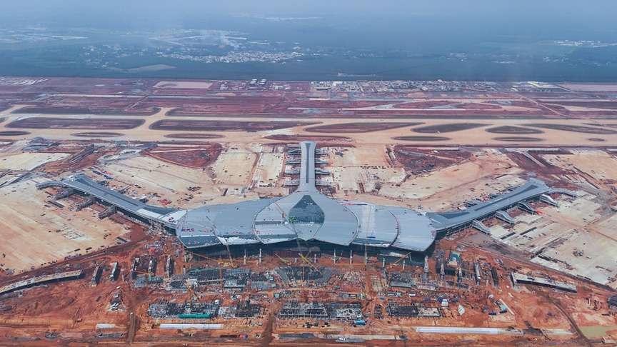 Mãn nhãn với loạt ảnh siêu sân bay lớn nhất Việt Nam, lọt TOP quy mô thế giới trước khi bước vào thời khắc lịch sử- Ảnh 1. Mãn nhãn với loạt ảnh siêu sân bay lớn nhất Việt Nam, lọt TOP quy mô thế giới trước khi bước vào thời khắc lịch sử- Ảnh 1.