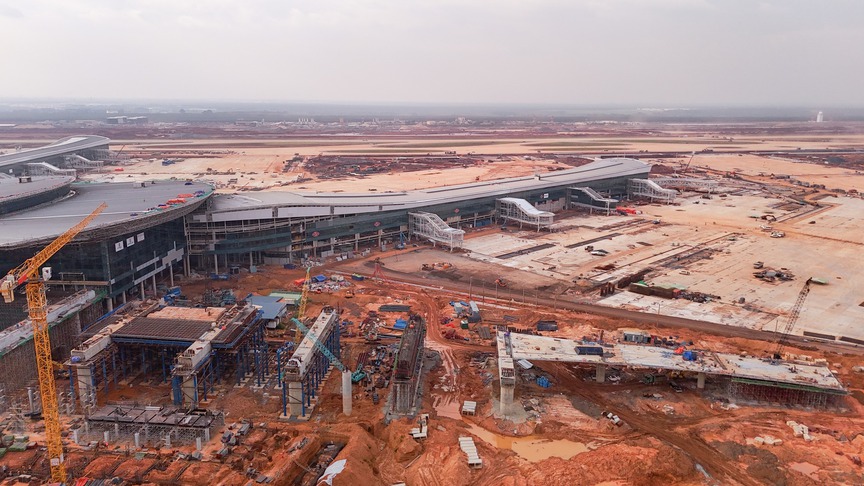 Mãn nhãn với loạt ảnh siêu sân bay lớn nhất Việt Nam, lọt TOP quy mô thế giới trước khi bước vào thời khắc lịch sử- Ảnh 8. Mãn nhãn với loạt ảnh siêu sân bay lớn nhất Việt Nam, lọt TOP quy mô thế giới trước khi bước vào thời khắc lịch sử- Ảnh 8.