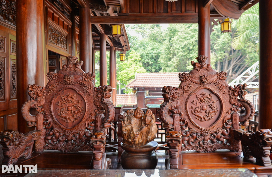 Huy động 500m3 gỗ lim 900 năm tuổi từ Lào cùng 20.000 công lao động, xây dựng công trình đạt kỷ lục Việt Nam- Ảnh 6.