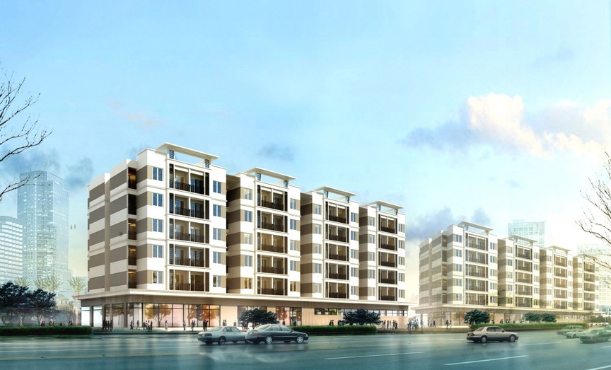 Phối cảnh dự án Khu đô thị mới Thanh Lâm - Đại Thịnh 2. Nguồn ảnh: HUD