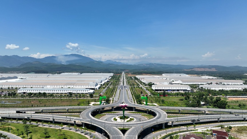 Khu công nghiệp cơ khí ô tô Chu Lai - Trường Hải. Nguồn ảnh: THACO