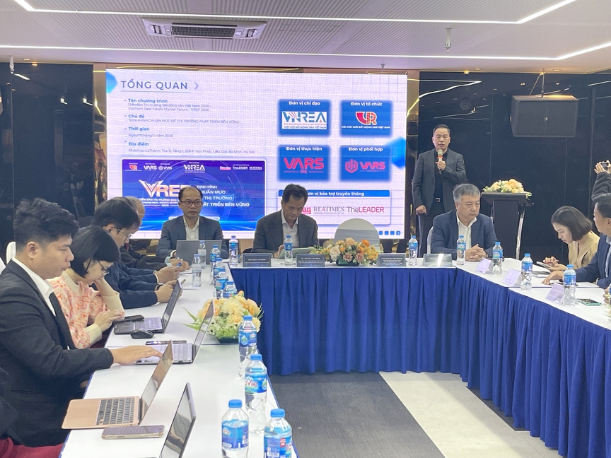 VARS Công bố Diễn đàn Thị trường Bất động sản Việt Nam 2026 (VREF 2026)- Ảnh 2.