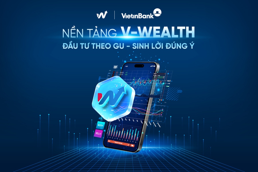VietinBank ra mắt V-Wealth – Nền tảng đầu tư toàn diện theo xu hướng "One App - All Wealth"- Ảnh 1.