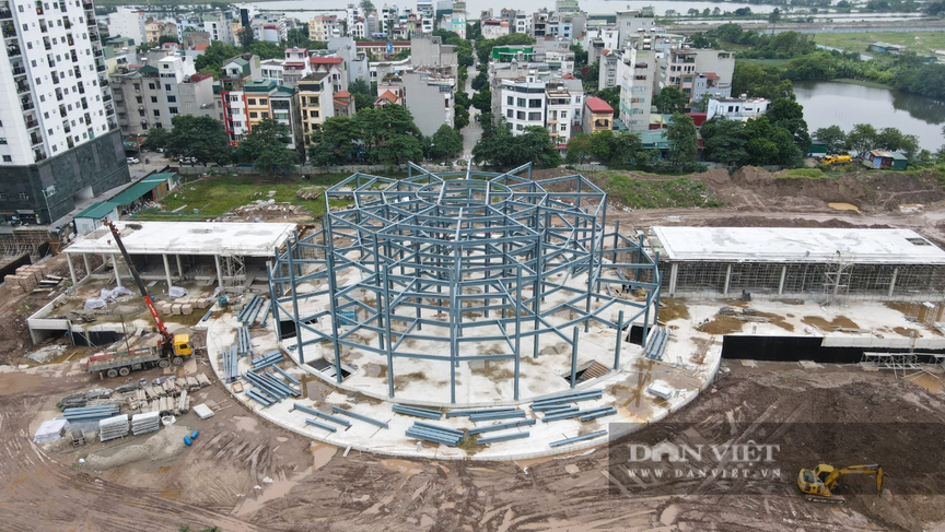 Bến xe khách thứ 7 hiện đại nhất Hà Nội sau 6 tháng khởi công: Dần lộ diện, sẽ đi vào hoạt động vào năm sau- Ảnh 2.