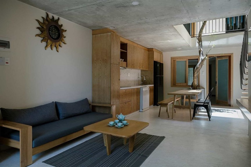 Khám phá không gian nhiệt đới đương đại trong ngôi nhà 115m2 giữa lòng Đà Nẵng- Ảnh 5. Khám phá không gian nhiệt đới đương đại trong ngôi nhà 115m2 giữa lòng Đà Nẵng- Ảnh 5.