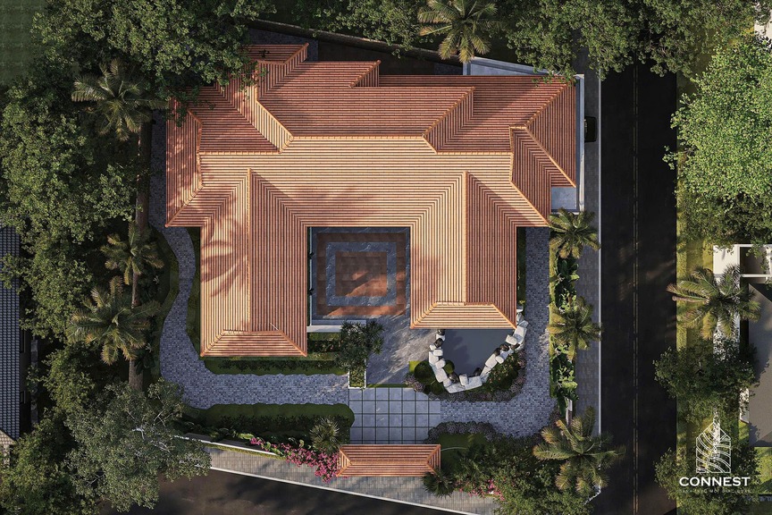 Khoảng lặng dịu dàng trong căn nhà 250m2 giữa lòng Quảng Bình: Bản giao hưởng giữa thiên nhiên và truyền thống- Ảnh 2.