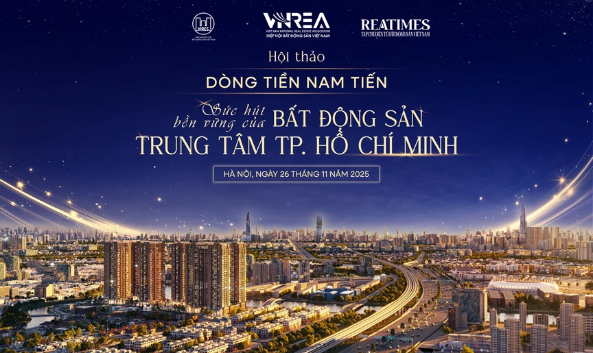 Hội thảo: "Dòng tiền Nam tiến: Sức hút bền vững của bất động sản trung tâm TP. Hồ Chí Minh"- Ảnh 1. Hội thảo: "Dòng tiền Nam tiến: Sức hút bền vững của bất động sản trung tâm TP. Hồ Chí Minh"- Ảnh 1.