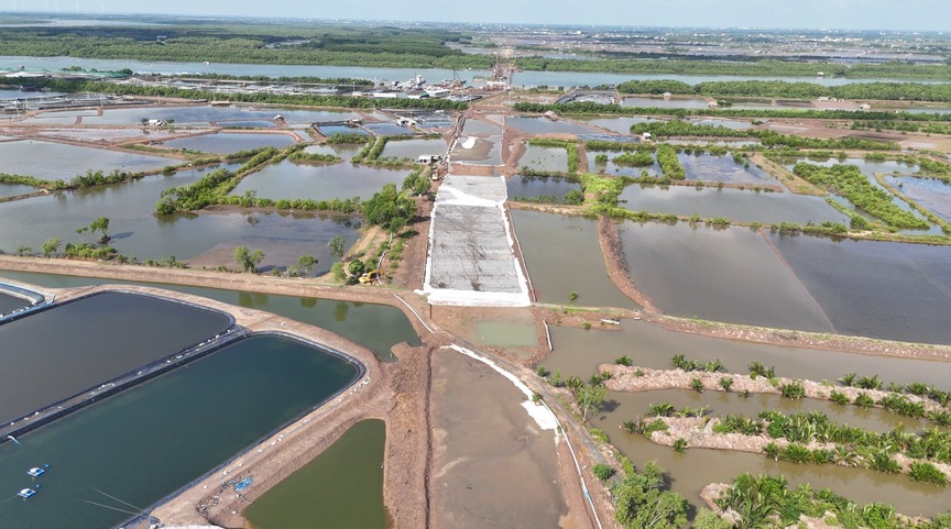 Cây cầu hơn 2.000 tỷ trên trục ven biển phía Đông ĐBSCL đón tin vui lớn- Ảnh 4.