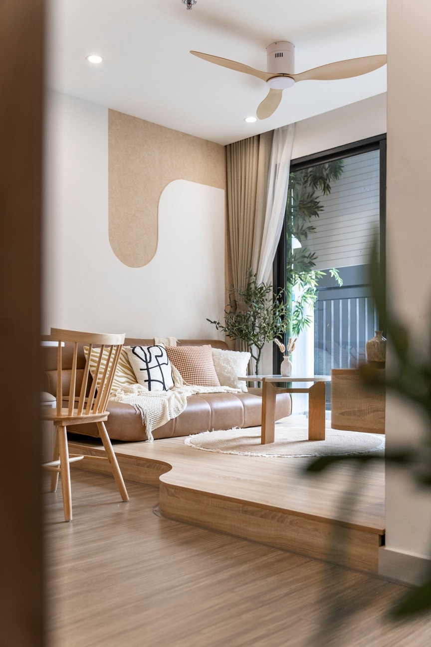 Từ cải tạo nhà đến cải tạo cuộc sống: Một góc đọc sách, một bục gỗ, một chiếc ghế mây tạo nên không gian bình yên giữa lòng đô thị- Ảnh 3. Từ cải tạo nhà đến cải tạo cuộc sống: Một góc đọc sách, một bục gỗ, một chiếc ghế mây tạo nên không gian bình yên giữa lòng đô thị- Ảnh 3.