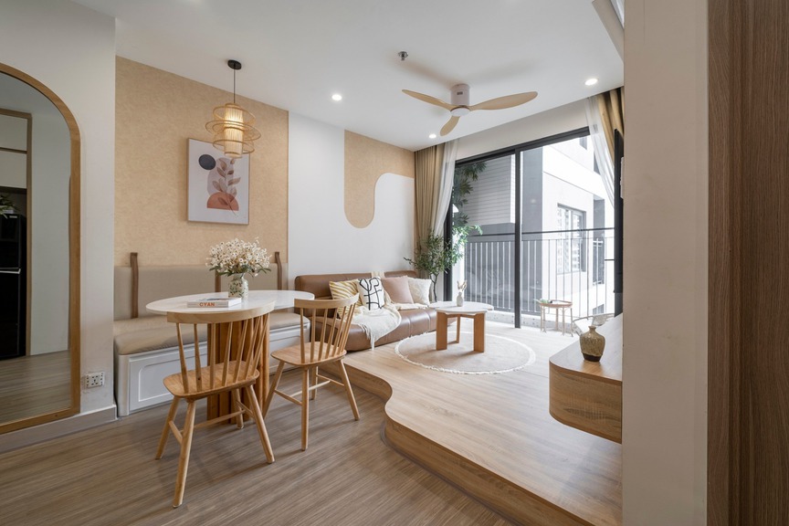 Từ cải tạo nhà đến cải tạo cuộc sống: Một góc đọc sách, một bục gỗ, một chiếc ghế mây tạo nên không gian bình yên giữa lòng đô thị- Ảnh 8. Từ cải tạo nhà đến cải tạo cuộc sống: Một góc đọc sách, một bục gỗ, một chiếc ghế mây tạo nên không gian bình yên giữa lòng đô thị- Ảnh 8.