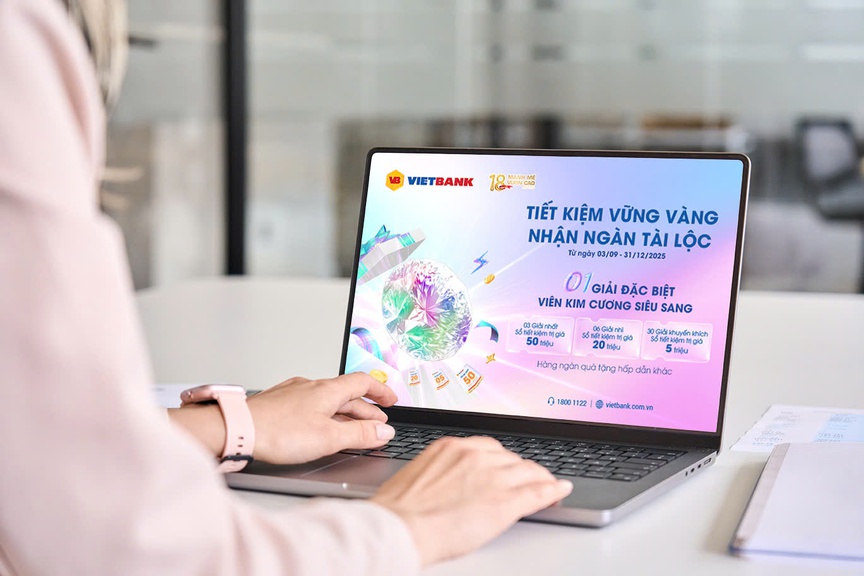 Tận hưởng ưu đãi vượt trội khi sử dụng thẻ và gửi tiết kiệm Vietbank- Ảnh 2.
