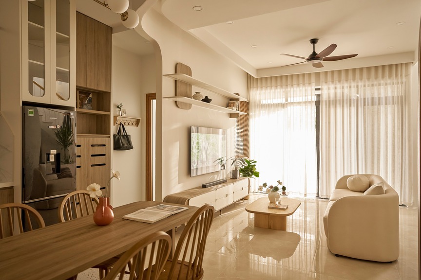 Tổ ấm trắng - be nhẹ như sương: Hơi thở Sabiwabi giữa lòng phố thị- Ảnh 1.