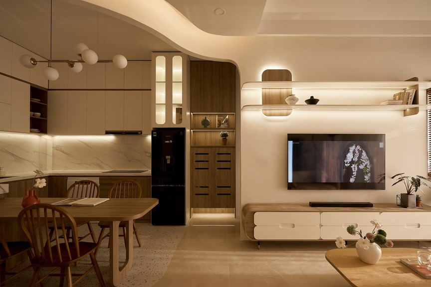 Tổ ấm trắng - be nhẹ như sương: Hơi thở Sabiwabi giữa lòng phố thị- Ảnh 2.