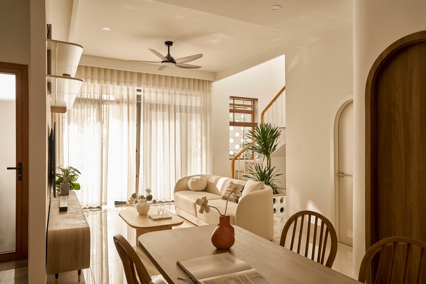 Tổ ấm trắng - be nhẹ như sương: Hơi thở Sabiwabi giữa lòng phố thị- Ảnh 3.