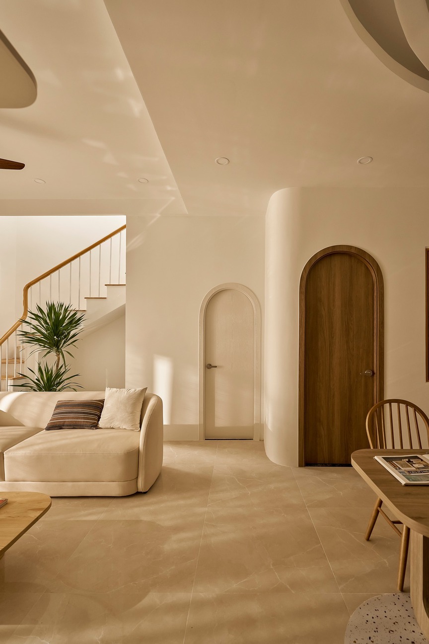 Tổ ấm trắng - be nhẹ như sương: Hơi thở Sabiwabi giữa lòng phố thị- Ảnh 4.