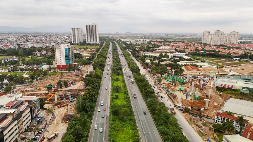 Nút giao hơn 2.300 tỷ được xem 'trục xương sống' trong hệ thống vành đai của Thủ đô đón tin vui lớn- Ảnh 3. Nút giao hơn 2.300 tỷ được xem 'trục xương sống' trong hệ thống vành đai của Thủ đô đón tin vui lớn- Ảnh 3.