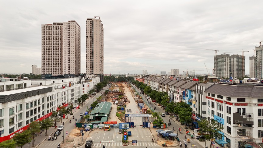 Nút giao hơn 2.300 tỷ được xem 'trục xương sống' trong hệ thống vành đai của Thủ đô đón tin vui lớn- Ảnh 6. Nút giao hơn 2.300 tỷ được xem 'trục xương sống' trong hệ thống vành đai của Thủ đô đón tin vui lớn- Ảnh 6.