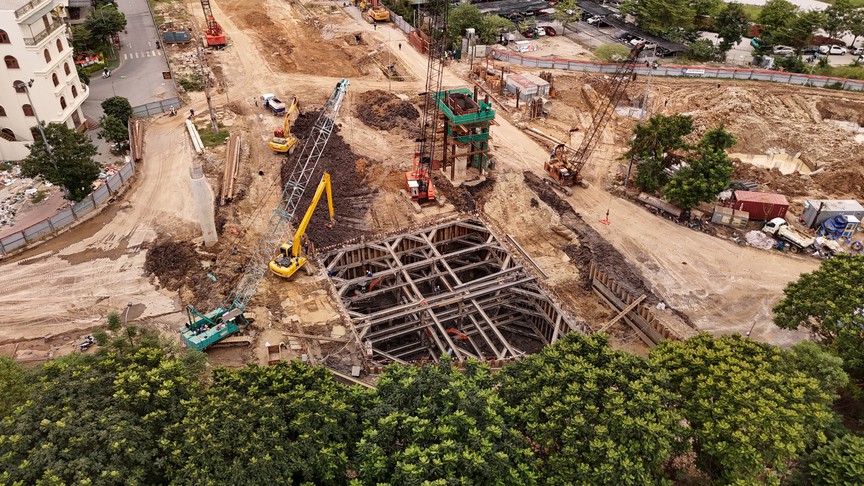 Nút giao hơn 2.300 tỷ được xem 'trục xương sống' trong hệ thống vành đai của Thủ đô đón tin vui lớn- Ảnh 5. Nút giao hơn 2.300 tỷ được xem 'trục xương sống' trong hệ thống vành đai của Thủ đô đón tin vui lớn- Ảnh 5.