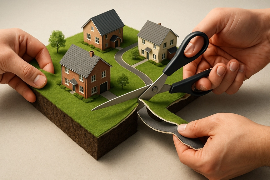 Kể từ nay, đáp ứng điều kiện sau mới được tách đất thổ cư để làm sổ đỏ- Ảnh 1.