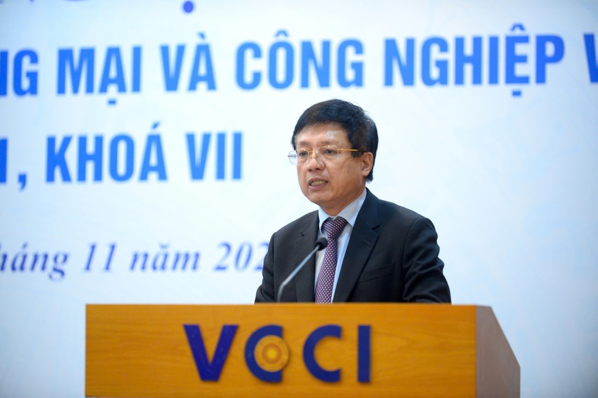 PGS. TS. Hồ Sỹ Hùng được bầu giữ chức Chủ tịch VCCI nhiệm kỳ 2021-2026- Ảnh 2.