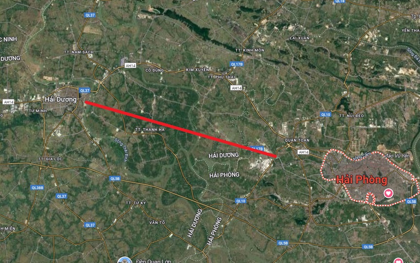 Hải Phòng: Đề xuất đầu tư tuyến đường Đông - Tây hơn 19.000 tỷ đồng - Ảnh 1.