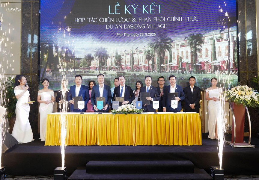 Liên minh MSH Group, Đất Xanh Miền Bắc, Trung Thực Land, AHS Property hợp tác phân phối dự án Dasong Village- Ảnh 1.