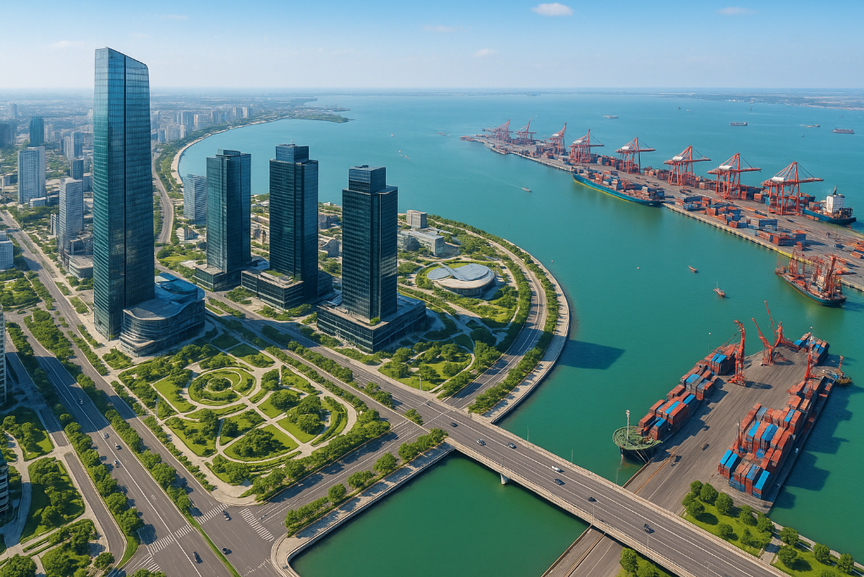 TP. Hải Phòng thông qua quy hoạch Khu kinh tế ven biển Nam Hải Phòng. Ảnh minh họa TP. Hải Phòng thông qua quy hoạch Khu kinh tế ven biển Nam Hải Phòng. Ảnh minh họa