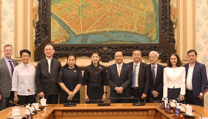 Hình ảnh tại buổi làm việc. Nguồn ảnh: UBND TP. HCM Hình ảnh tại buổi làm việc. Nguồn ảnh: UBND TP. HCM