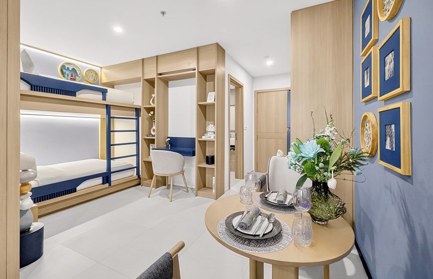 Mục sở thị căn hộ mẫu hướng vịnh Hạ Long vừa khai trương của Sun Group- Ảnh 3. Mục sở thị căn hộ mẫu hướng vịnh Hạ Long vừa khai trương của Sun Group- Ảnh 3.