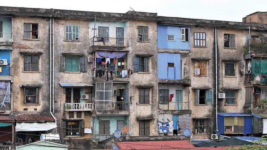 TP. HCM sẽ kiểm tra 186 chung cư cũ. Nguồn ảnh: Internet