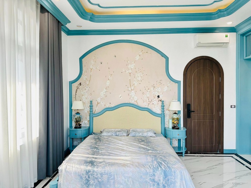 Bỏ phố về quê, gia chủ 35 tuổi xây biệt thự Indochine hoành tráng tại quê nhà Ninh Bình- Ảnh 8.