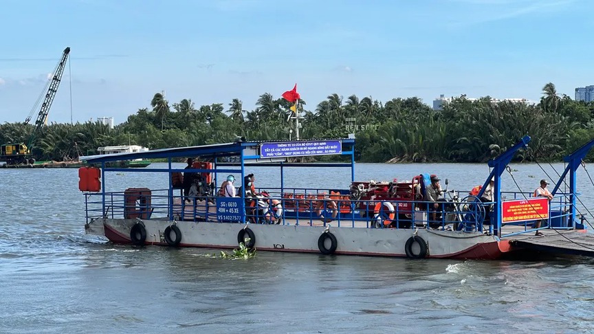 TP. HCM mở lại bến phà hoạt động từ năm 1954 ở cửa ngõ phía Đông- Ảnh 1. TP. HCM mở lại bến phà hoạt động từ năm 1954 ở cửa ngõ phía Đông- Ảnh 1.