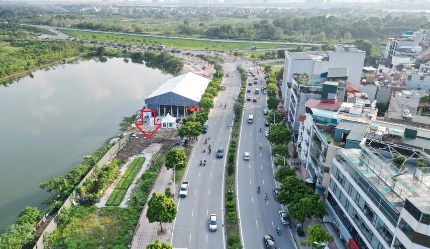 Cầu 16.000 tỷ giảm gánh nặng cho cầu Vĩnh Tuy, Chương Dương đã có hạng mục hình thành sau 1 tháng khởi công- Ảnh 1. Cầu 16.000 tỷ giảm gánh nặng cho cầu Vĩnh Tuy, Chương Dương đã có hạng mục hình thành sau 1 tháng khởi công- Ảnh 1.